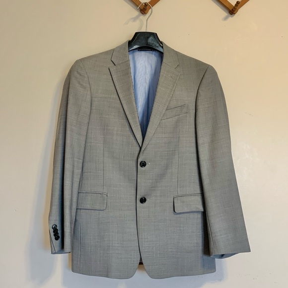 Tommy Hilfiger Other - Tommy Hilfiger 100% Wool Men’s or Boy’s Gray Formal Suit Coat Blazer 36 Short
